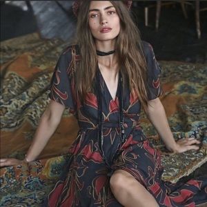 free people sweet escape wrap maxi dress
